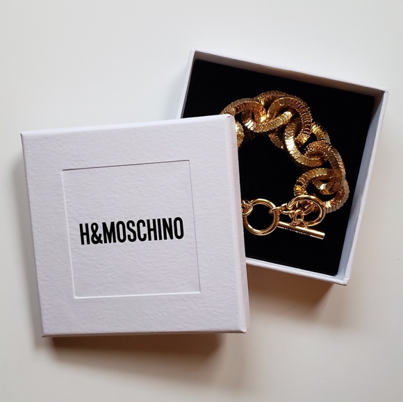 Moschino H&M Gold-plated Bracelet 2018 - Picture 1 of 3